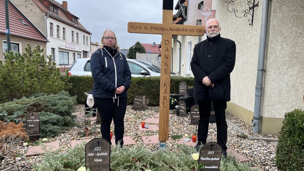 Ein Grabstein für jede geschlossene Apotheke in Sachsen-Anhalt