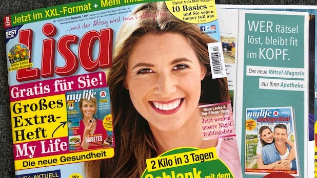 Der aktuellen „Lisa“ liegt ein Probeheft der neuen Apotheken-Kundenzeitschrift bei. (s / Foto: DAZ.online)