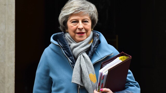 Großbritanniens Premierministerin Theresa May konnte das Unterhaus auch von ihrem neu ausgehandelten Austrittsvertrag mit der EU nicht überzeugen. (c / Foto: imago)
