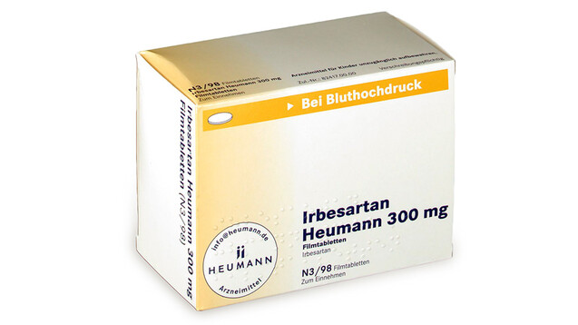 Heumann ist der dritte Hersteller, der irbesartanhaltige Arzneimittel zurückruft. ( r / Foto: Heumann)
