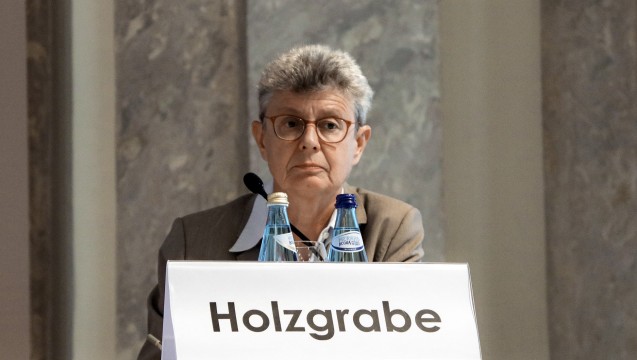 Professor Ulrike Holzgrabe fordert die ABDA auf, mit der Problematik des Inhalativa-Austausch an die Öffentlichkeit zu gehen.  (Foto: DAZ/cst)