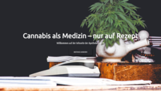 Die Lux-Apotheke aus Hürth hat sich auf die Versorgung von Cannabispatienten spezialisiert. (c / Bild: Screenshot)