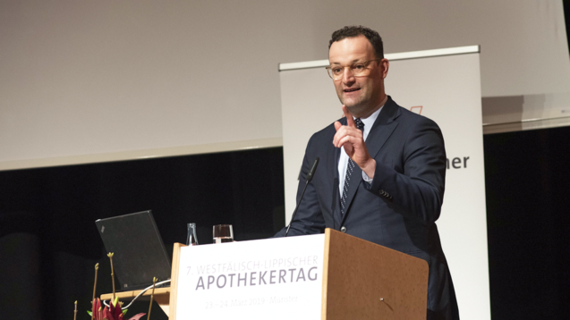 Jens Spahn sprach beim  westfälisch-lippischen Apothekertag in Münster. (Foto:AKWL)
