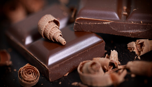 5. Dezember: Schokolade sollte ide­a­ler­wei­se bei 18
Grad Celsius gelagert werden. (Foto:
Tanja / stock.adobe.com)